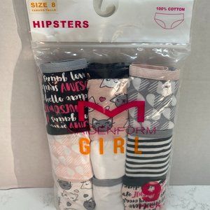 Maiden Form 100% Cotton Hipsters 9 Pack